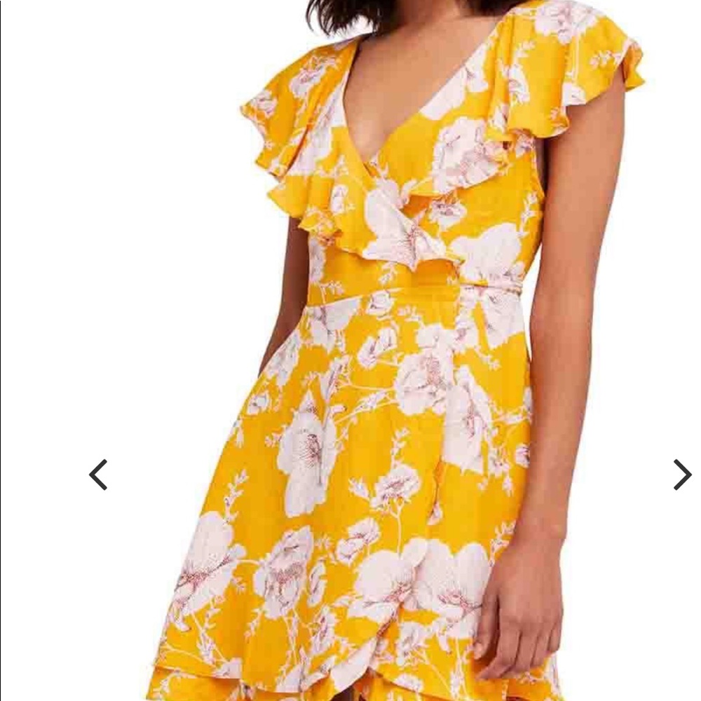 Free People wrap dress NW